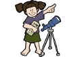 girl&telescope2.gif